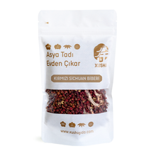 Load image into Gallery viewer, Sichuan Pepper Zanthoxylum (干红花椒) Zanthoxylum ( Kırmızı Sichuan Biber) - 100G