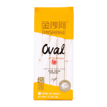 Load image into Gallery viewer, JINSHAHE OVAL ERİŞTE (OVAL NOODLE) 金沙河椭圆面 - 500G