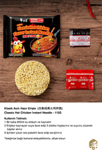Load image into Gallery viewer, BAIXIANG KLASİK ACILI TAVUK HAZIR ERİŞTE (CLASSIC HOT CHICKEN INSTANT NOODLE) 白象经典火鸡拌面 - 112G