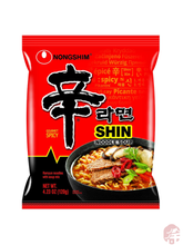 Load image into Gallery viewer, Shin Ramyun Noodle Soup   (辛拉面)  Shin Ramyum Hazir Eriştesi - 120G