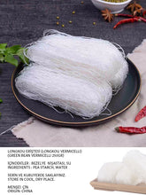 Load image into Gallery viewer, Longkou Green Bean Vermicelli   (宏发龙口粉丝)  Longkou Bezelye Eriştesi - 250G