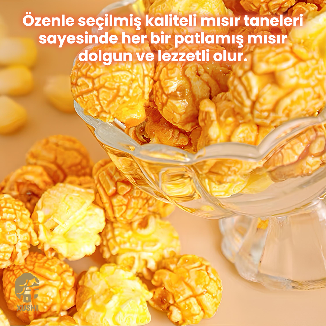 BOOMBOOM PEYNİRLİ PATLAMIŞ MISIR (CHEESE POPCORN) 芝士味爆米花 - 120G