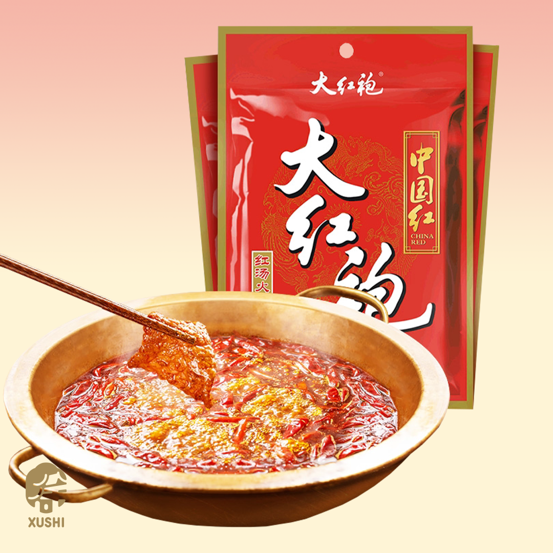 HRJ BAHARATLI GÜVEÇ ÇEŞNİSİ (SPICY HOT POT SOUP BASE) 大红袍中国红火锅底料 - 150G