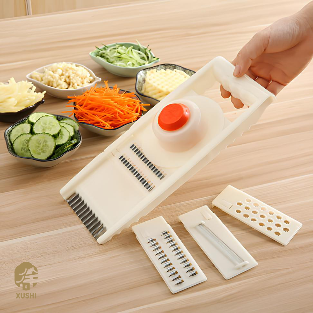 FENGCHI ÇOK FONKSİYONLU SEBZE DOĞRAYICI (MULTIFUNCTIONAL VEGETABLE CHOPPER) 多功能切菜器 - 1 ADET