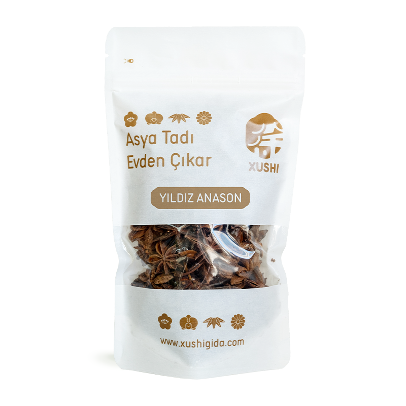 XUSHI YILDIZ ANASON (STAR ANISE) 干八角 - 100G