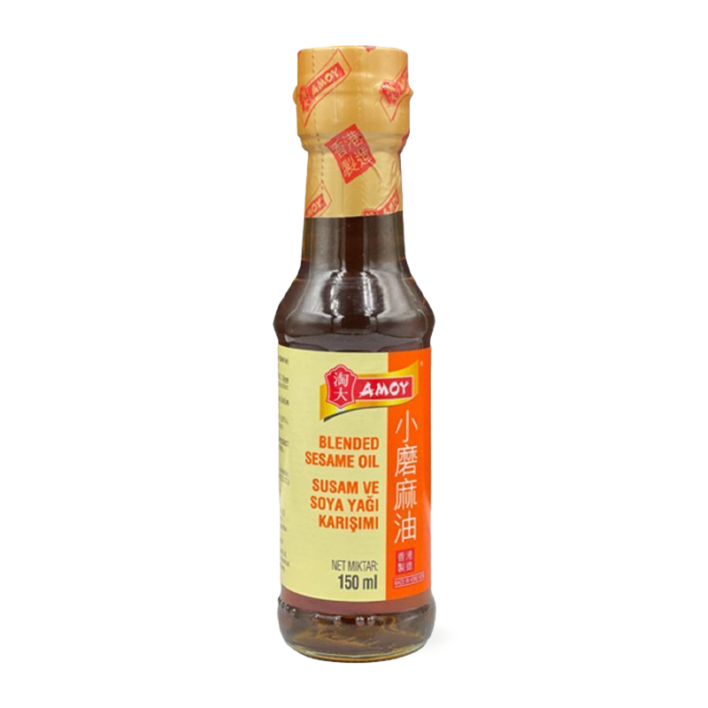AMOY SUSAM VE SOYA YAĞI KARIŞIMI (BLENDED SESAME OIL) 淘大小磨麻油 - 150ML