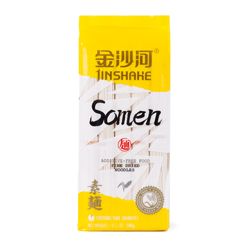 JINSHAHE SOMEN ERİŞTESİ (SOMEN NOODLE) 金沙河素面 - 500G