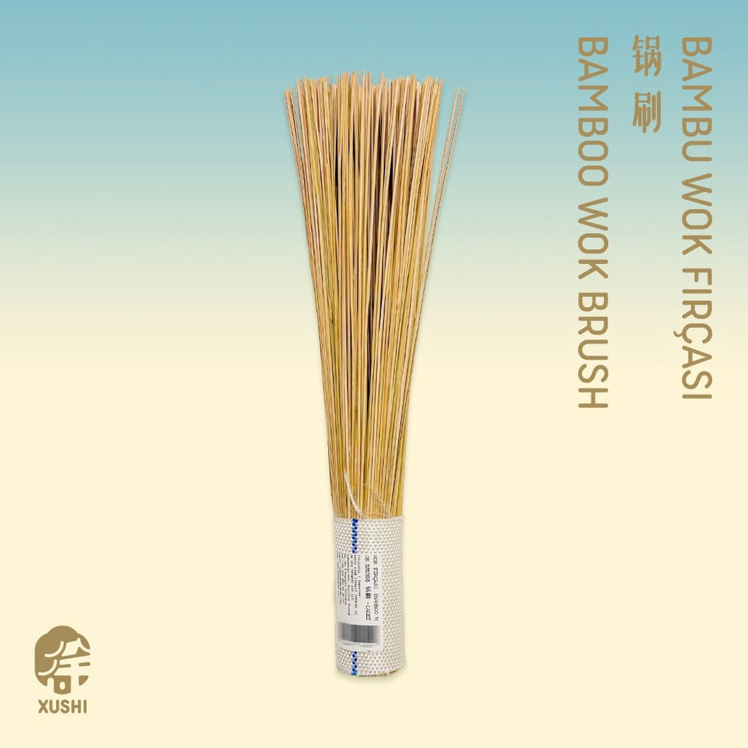Wok Fırçası ( Bamboo Wok Brush )  - 1 ADET