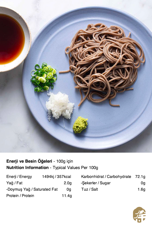 JINSHAHE SOBA ERİŞTESİ (SOBA NOODLE) 金沙河荞麦面 - 500G