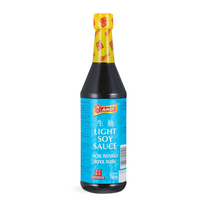 AMOY AÇIK RENKLI SOYA SOS (LIGHT SOYA SAUCE) 淘大生抽 - 750ML