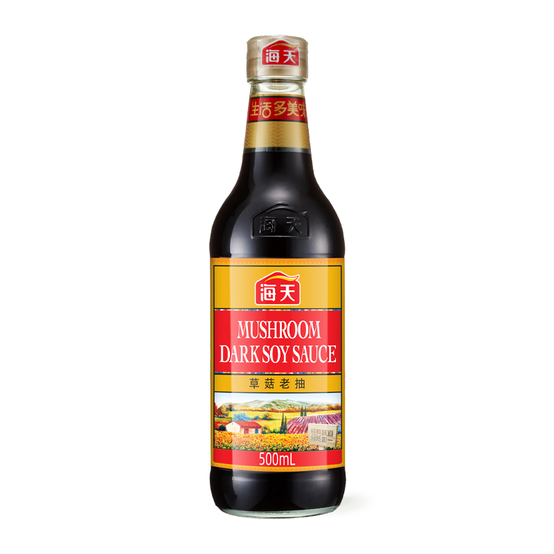 HADAY MANTARLI KOYU SOYA SOSU (MUSHROOM DARK SOY SAUCE) 海天草菇老抽 - 500ML