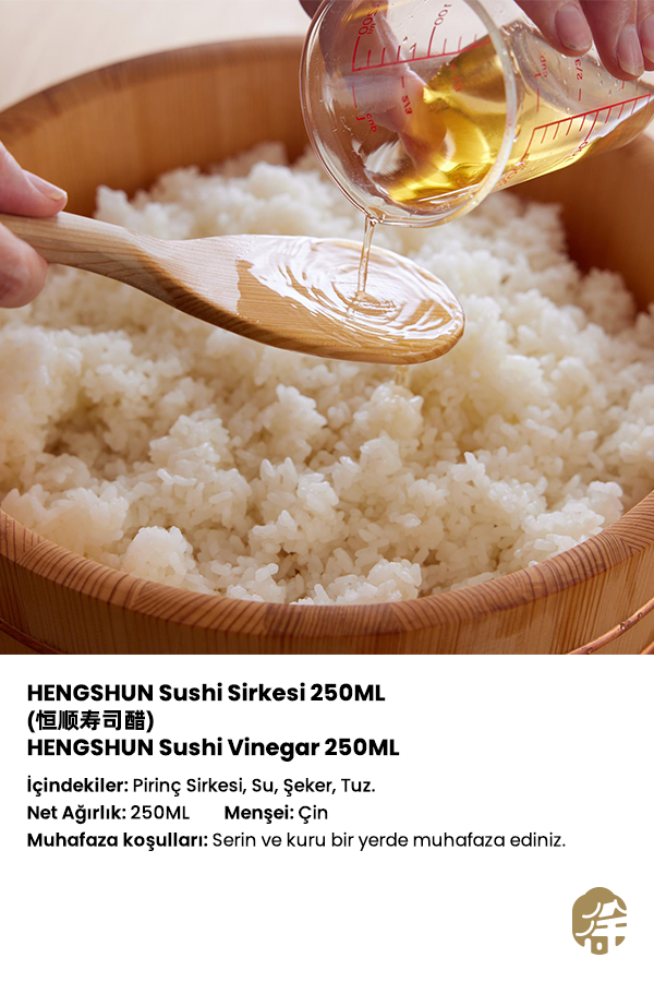 HENGSHUN SUSHİ SİRKESİ (HENGSHUN SUSHI VINEGAR) 恒顺寿司醋 - 250ML