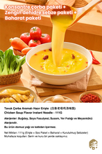 Load image into Gallery viewer, BAIXIANG TAVUK ÇORBA AROMALI HAZIR ERİŞTE (CHICKEN SOUP FLAVOR INSTANT NOODLE) 白象老母鸡汤味面 - 111G
