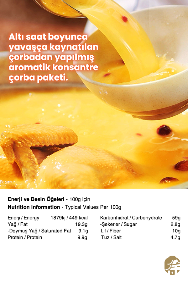 BAIXIANG TAVUK ÇORBA AROMALI HAZIR ERİŞTE (CHICKEN SOUP FLAVOR INSTANT NOODLE) 白象老母鸡汤味面 - 111G