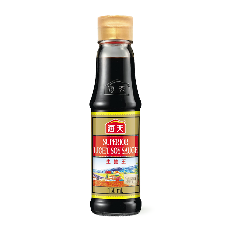HADAY SUPERIOR AÇIK RENKLİ SOYA SOSU (SUPERIOR LIGHT SOY SAUCE) 海天生抽王 - 150ML