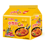 BAIXIANG KEREVİT AROMALI KIZARMIŞ ERİŞTE *5 (CRAWFISH FLAVORED STIR FRIED NOODLE *5) 白象小龙虾拌面 - 565G