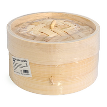 Load image into Gallery viewer, XUSHI 15CM BAMBU BUHARLIK SEPETİ (15CM BAMBOO STEAMER) 直径15CM蒸笼 - 1 ADET
