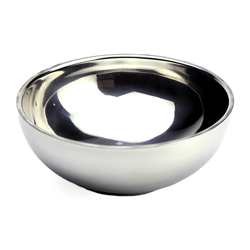XUSHI PASLANMAZ ÇELİK ÇİFT CİDARLI KASE (STAINLESS STEEL INSULATED BOWL) 不锈钢隔热碗 13CM - 1 ADET