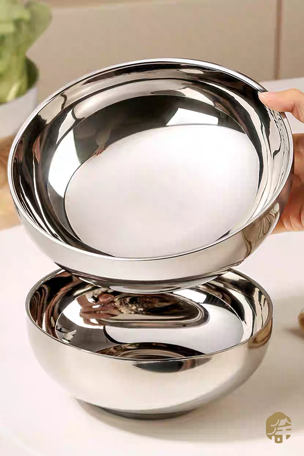 XUSHI PASLANMAZ ÇELİK İZOLASYONLU KASE (STAINLESS STEEL INSULATED BOWL) 不锈钢隔热碗 18CM - 1 ADET