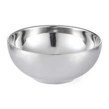 Load image into Gallery viewer, XUSHI PASLANMAZ ÇELİK İZOLASYONLU KASE (STAINLESS STEEL INSULATED BOWL) 不锈钢隔热碗 18CM - 1 ADET
