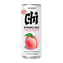 Load image into Gallery viewer, CHI FOREST ŞEFTALİ AROMALI GAZLI İÇECEK (SPARKLING WATER BEVERAGE WHITE PEACH FLAVOR) 元气森林0卡桃子味汽水 - 330ML
