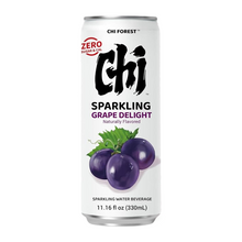 Load image into Gallery viewer, CHI FOREST ÜZÜM AROMALI GAZLI İÇECEK (SPARKLING WATER BEVERAGE GRAPE FLAVOR) 元气森林0卡葡萄味汽水 - 330ML
