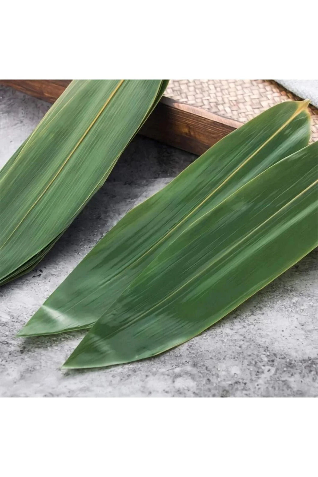 Sushi Sunum Servis Bambu Yaprağı 28/32 Cm - 100 Adet