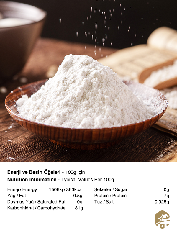 JADE LEAF YAPIŞKAN PİRİNÇ UNU (GLUTIONOUS RICE FLOUR) 玉叶水墨糯米粉 - 500G