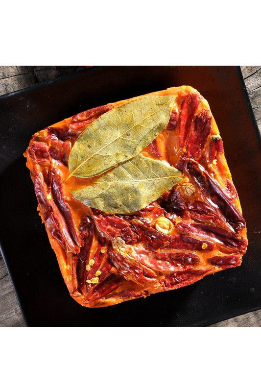 228G - HAORENJIA - SPICY HOT POT SOUP BASE   (手工火锅底料)   BAHARATLI ÇEŞNİ