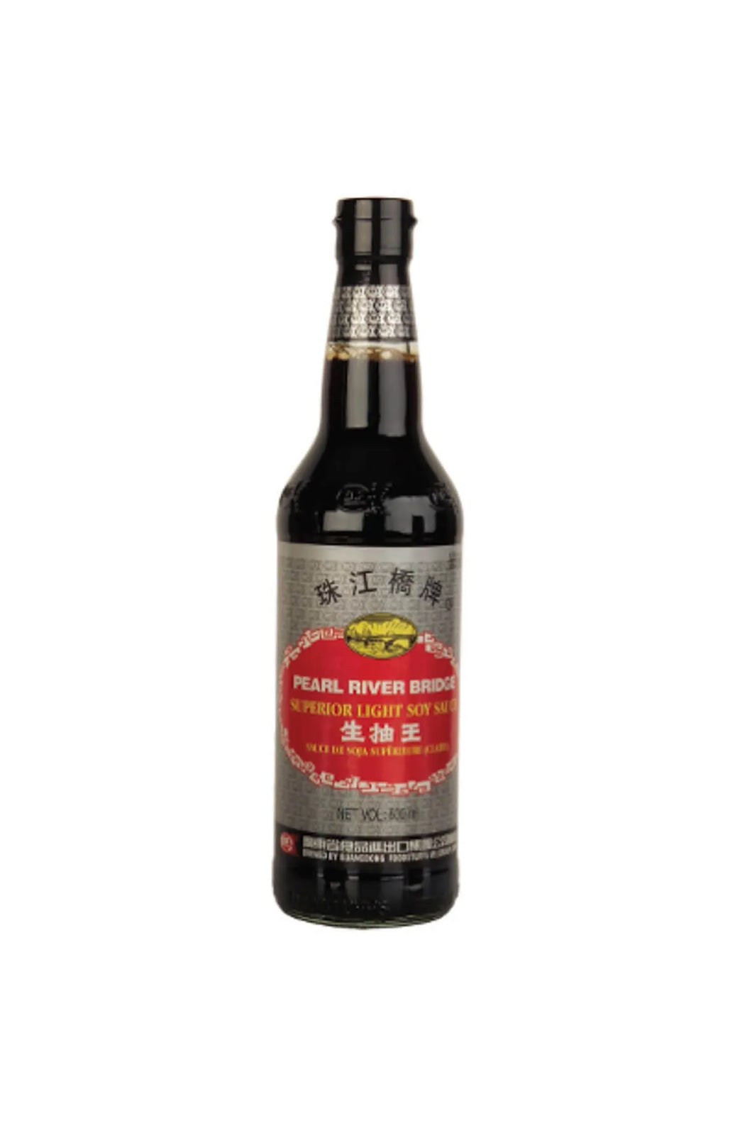 Light Soy Sauce    (珠江生抽王)  Soya Sos - 600ML