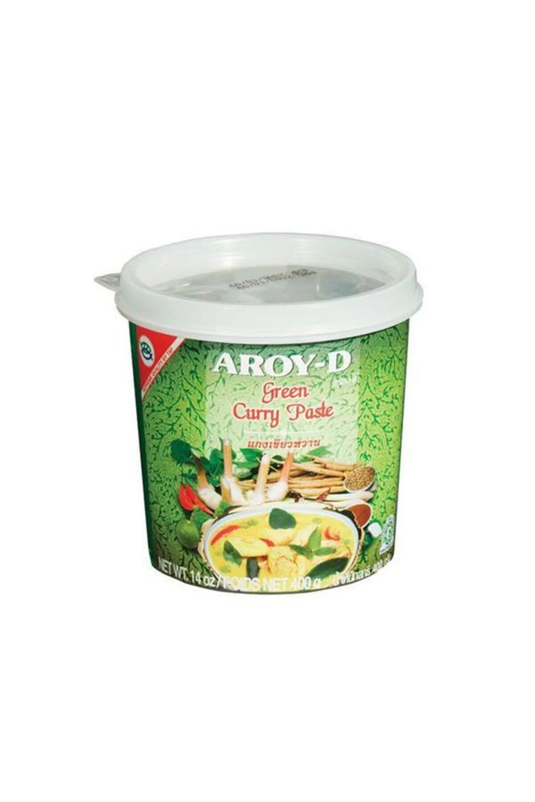 Aroy-D GREEN CURRY   (绿咖喱)  YESIL KORI EZMESI - 400G