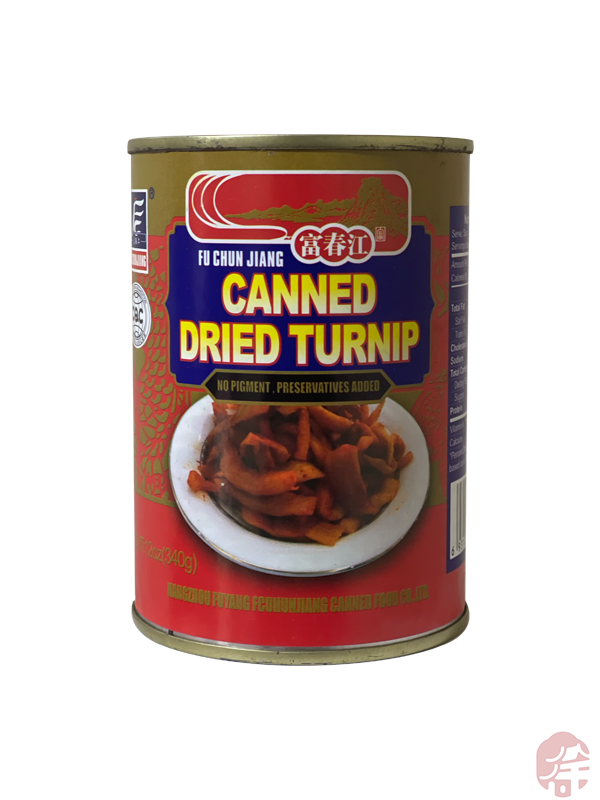 FDRIED TURNIP   (萝卜罐头)  KURUTULMUŞ ŞALGAM TURPU - 340G