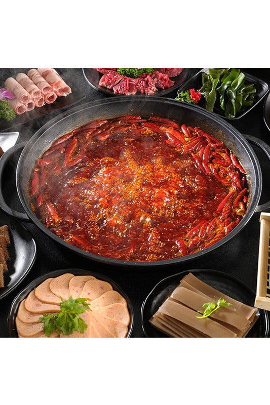 228G - HAORENJIA - SPICY HOT POT SOUP BASE   (手工火锅底料)   BAHARATLI ÇEŞNİ