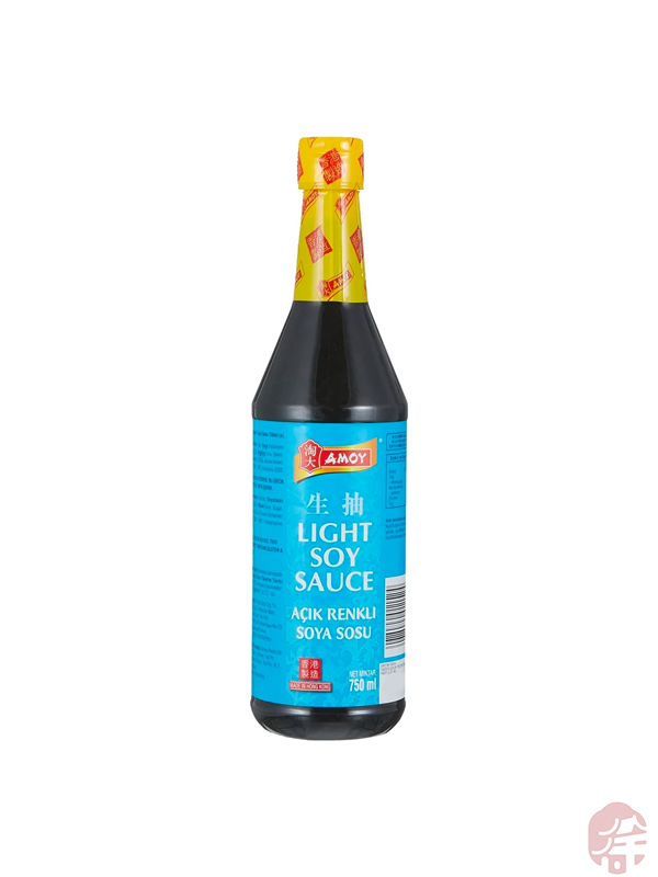 Amoy Light Soya Sauce (淘大生抽) Amoy Açık Renkli Soya Sos – 750ML