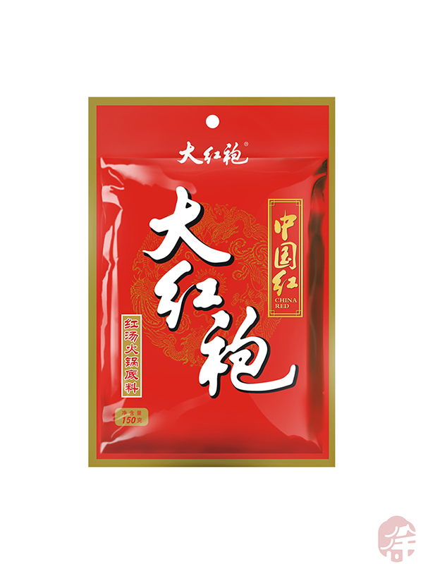 Spicy Hot Pot Soup Base (大红袍中国红火锅底料) Baharatlı Çeşni - 150G