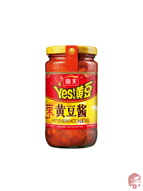 Yes! Hot Soybean Paste   (海天辣黄豆酱)  Yes! Acili Soya Ezmesi - 340G