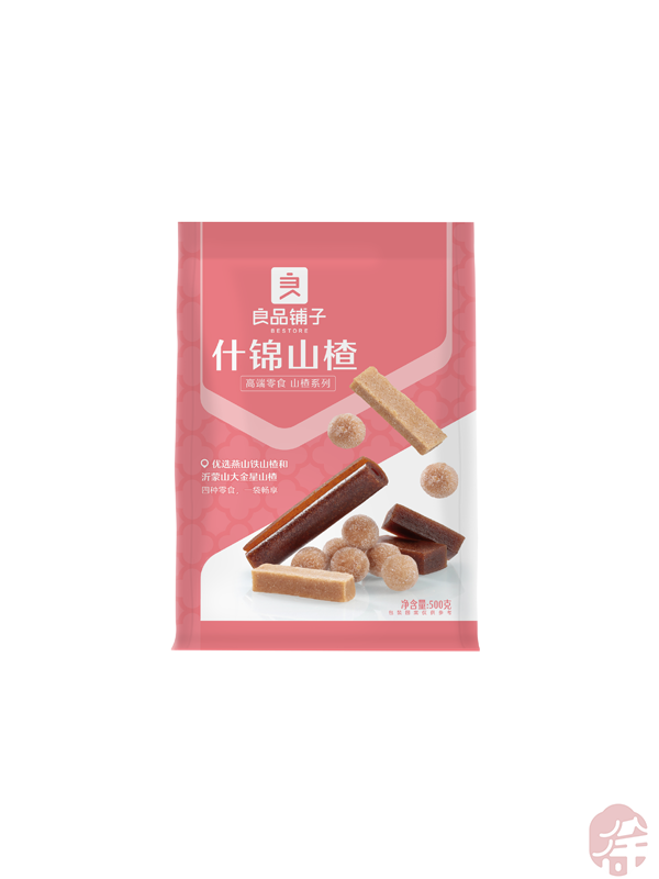 Mixed Hawthorn (良品铺子什锦山楂) Alıçlı Meyve Ezmesi - 500G