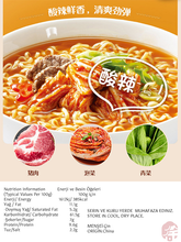 Load image into Gallery viewer, Kimchi Ramyun*5   (泡菜拉面五连包)  Kimchi Ramyun*5 - 120G
