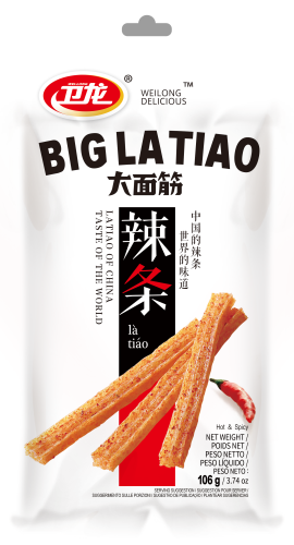 Big Latiao   (卫龙大面筋)  Acili Ve Soyali Kraker - 106G